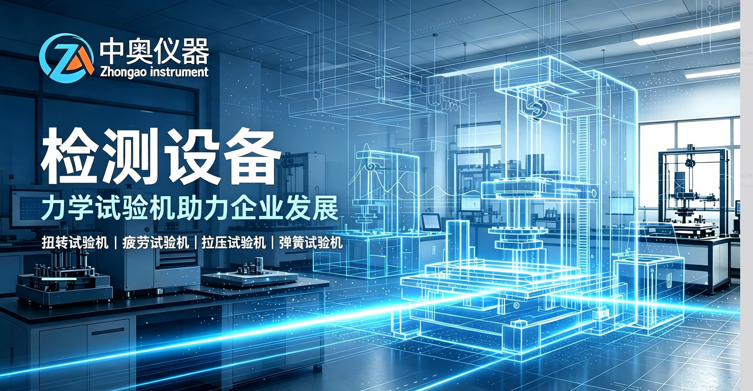 江苏某新材料公司订购中奥试验仪器：卷簧扭转试验机